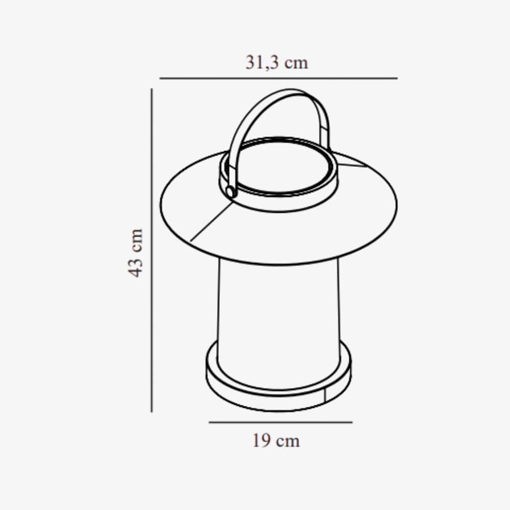 Portables Temple 35 Portable Solar Light