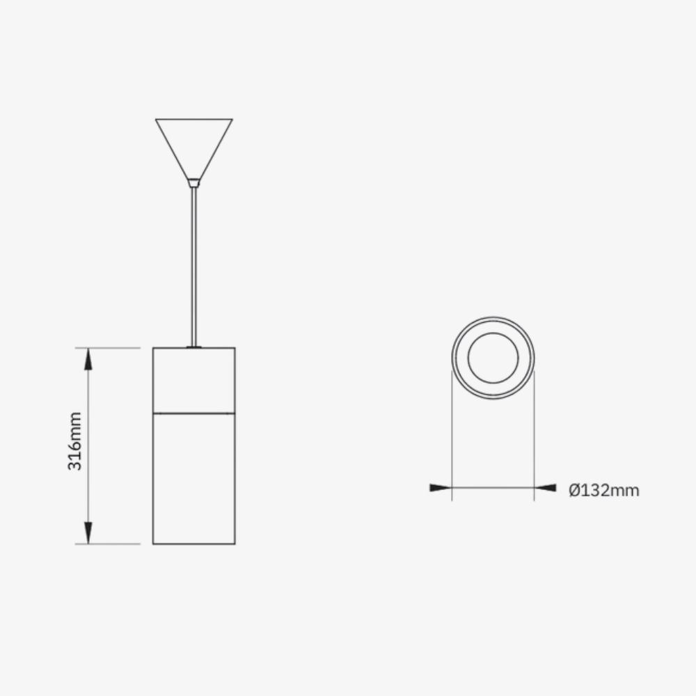 Interior Pendant Terra Double Pendant