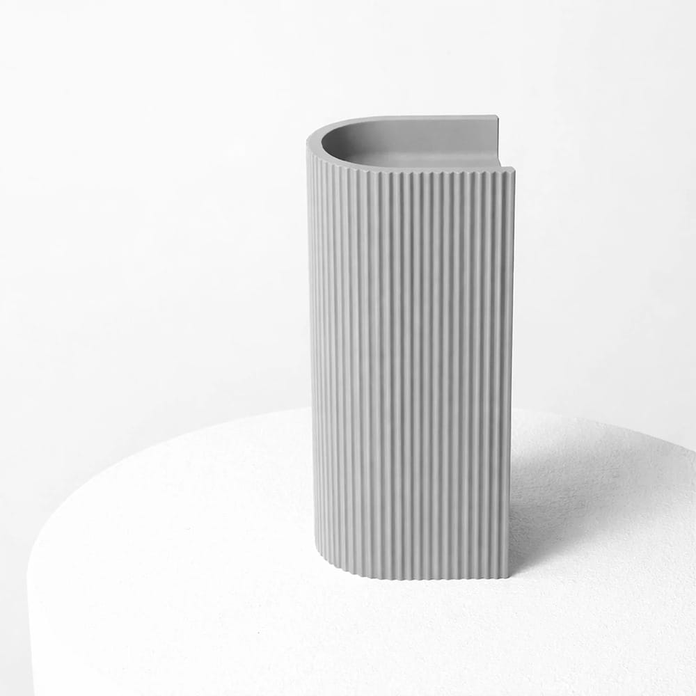 Interior Wall Light / Sconce Terra Grey Concrete Up/Down Wall Light