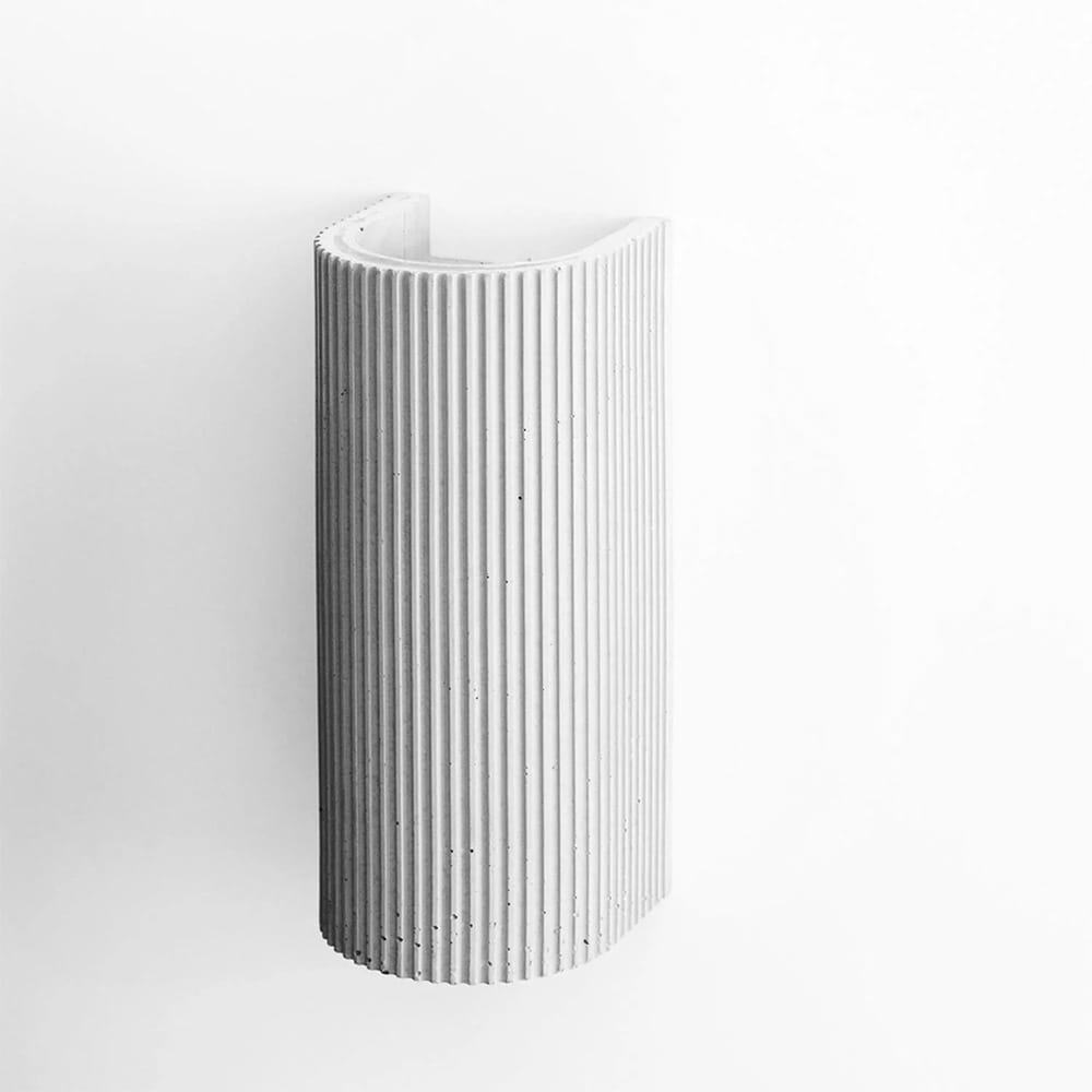 Interior Wall Light / Sconce Terra Grey Concrete Up/Down Wall Light