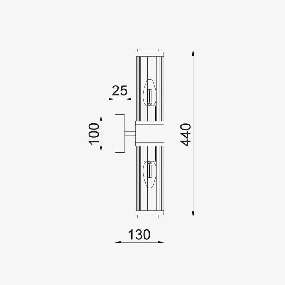 Interior Wall Light / Sconce Tiempo Wall Light