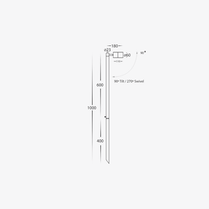 Spike Lights Tivah Single Adjustable Spike Light - 12V