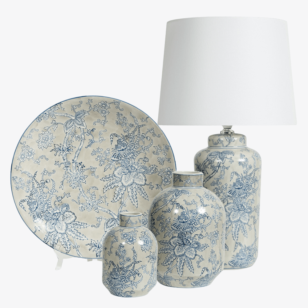 Table Lamps Toile Table Lamp