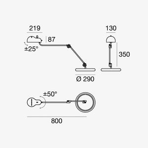 Task Lighting Topo Table Lamp