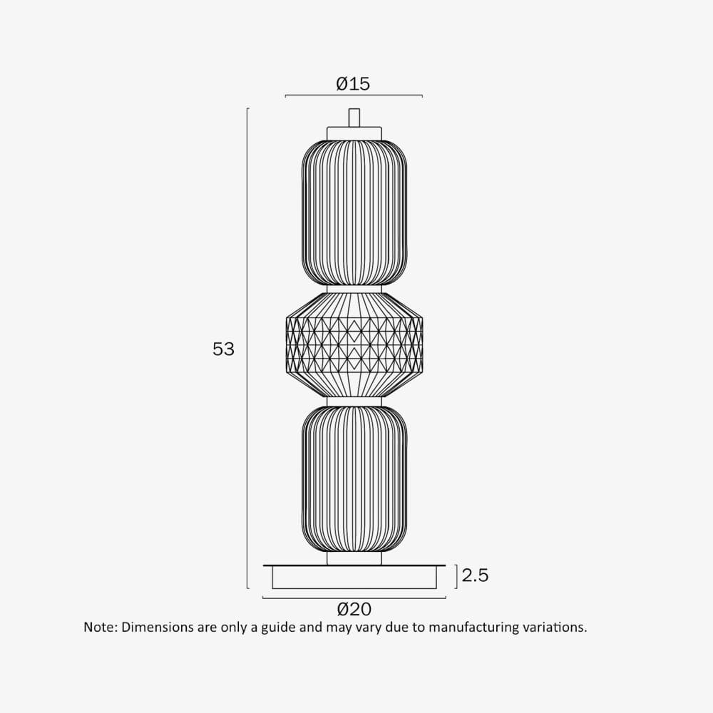 Table Lamps Torso Table Lamp