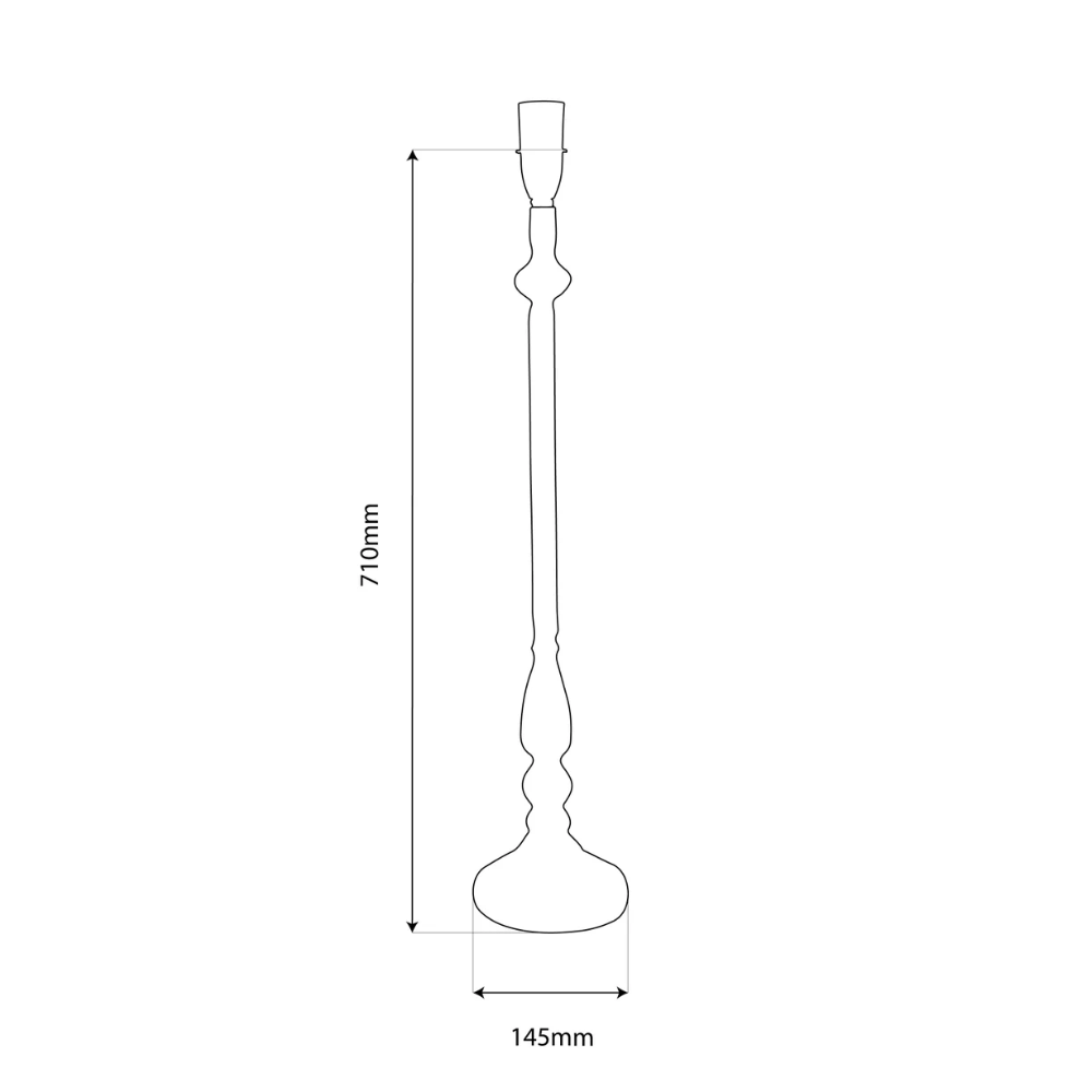 Table Lamps Toulouse Table Lamp Base