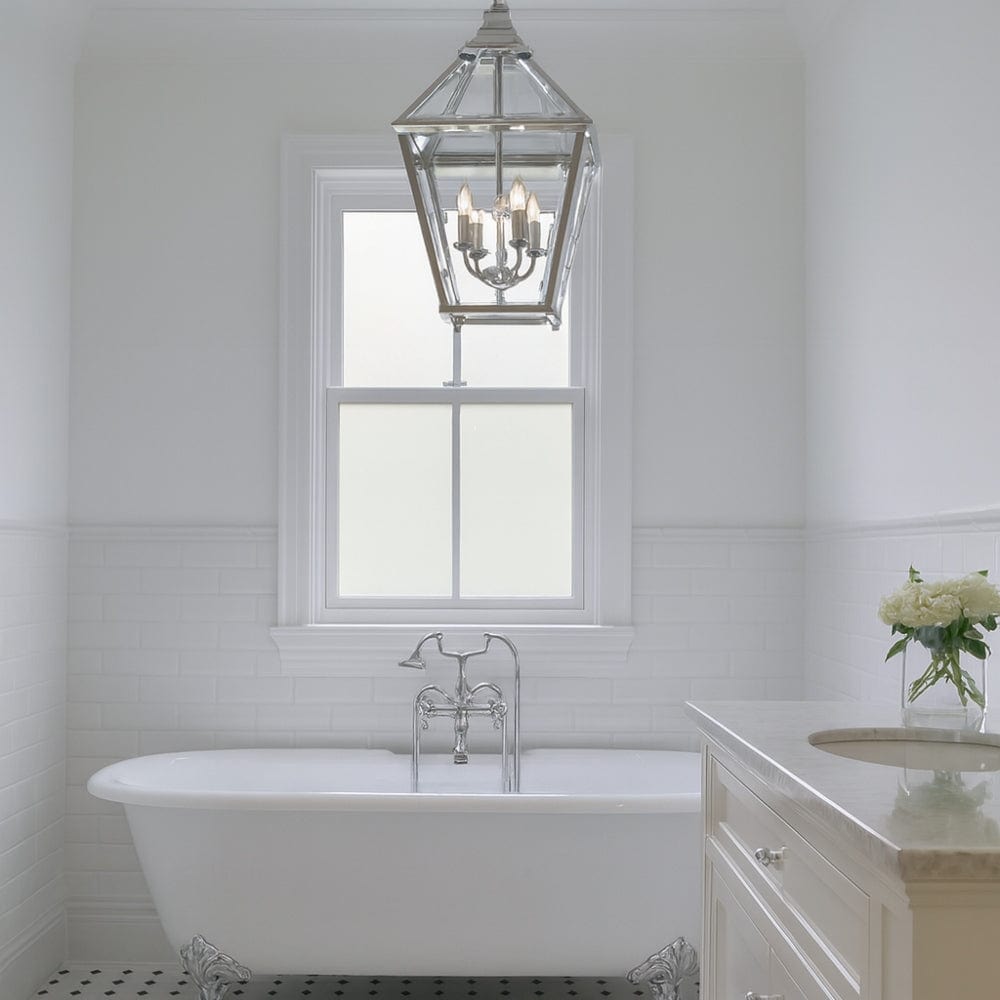 Interior Pendant Trapezoidal Lantern - Large