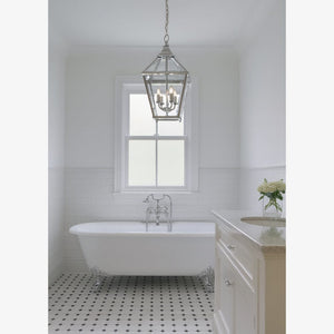 Interior Pendant Trapezoidal Lantern - Large