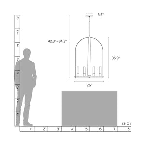 Interior Pendant Triomphe 8 Light Pendant