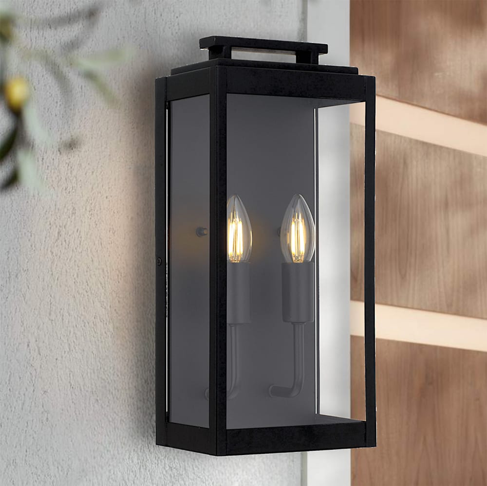 Exterior Wall Light Truman 2 Lights Exterior Wall Light