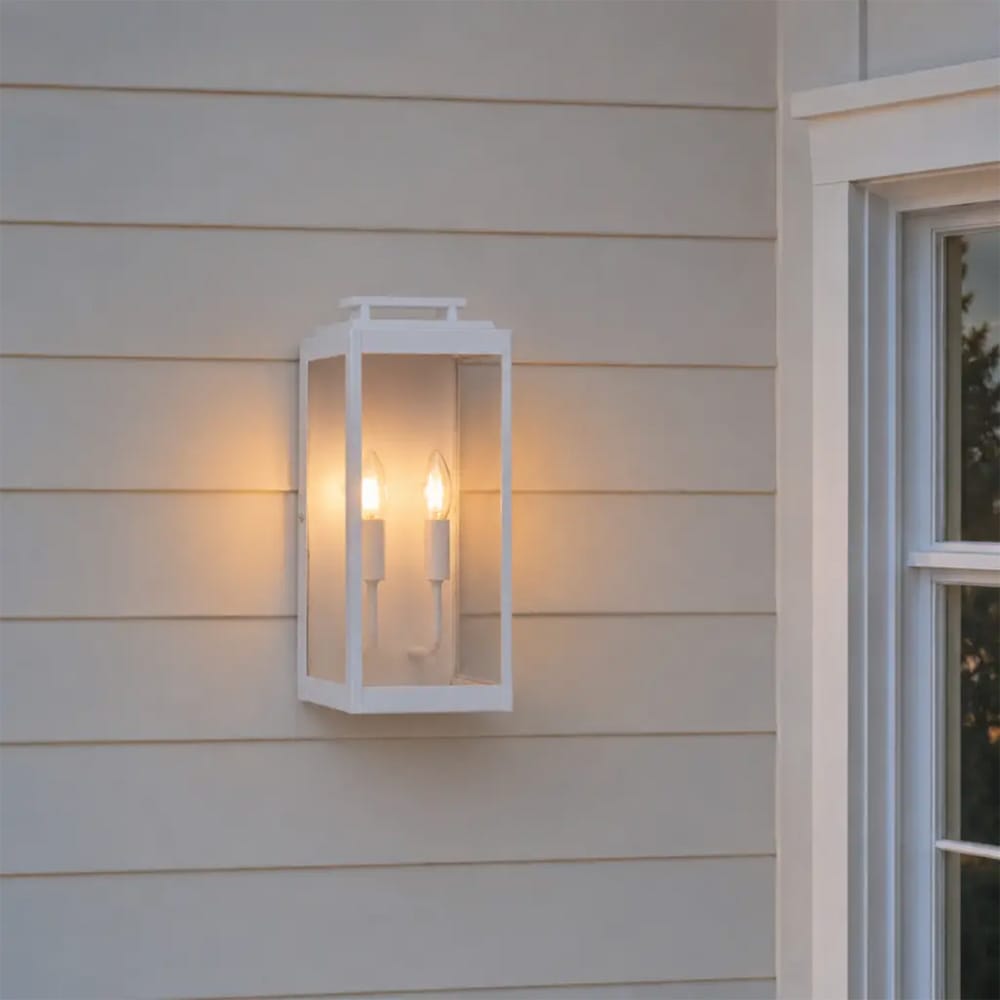 Exterior Wall Light Truman 2 Lights Exterior Wall Light