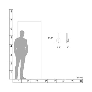 Interior Wall Light / Sconce Truss 1 Light Sconce