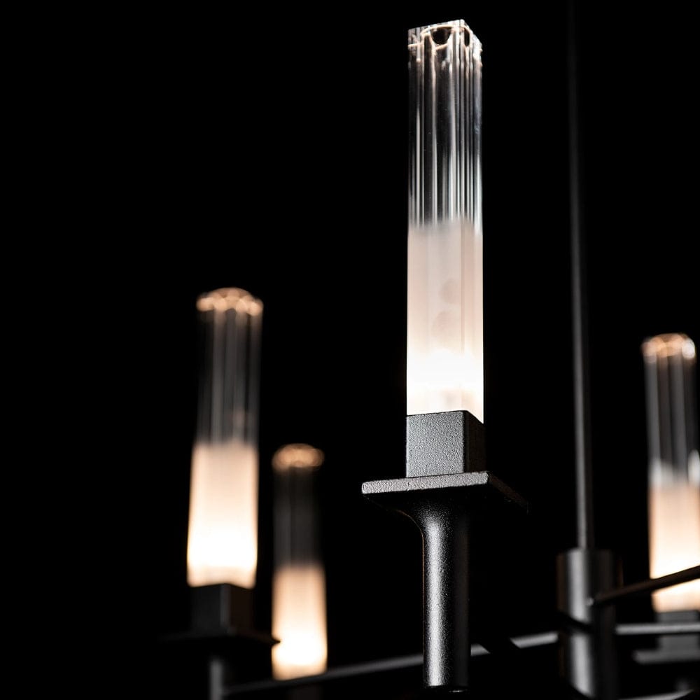 Linear Pendant Truss 6 Arm Linear Chandelier