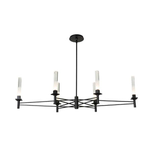 Linear Pendant Truss 6 Arm Linear Chandelier