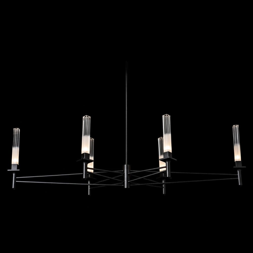 Linear Pendant Truss 6 Arm Linear Chandelier