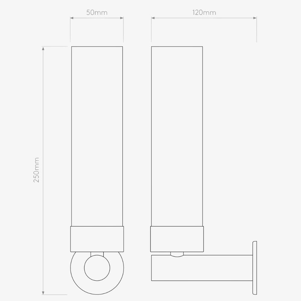Interior Wall Light / Sconce Tube 120 Wall Light