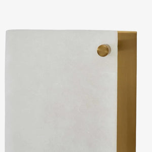 Interior Wall Light / Sconce Tubular Alabaster Wall Light