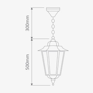 Exterior Pendant Turin Large Pendant Light