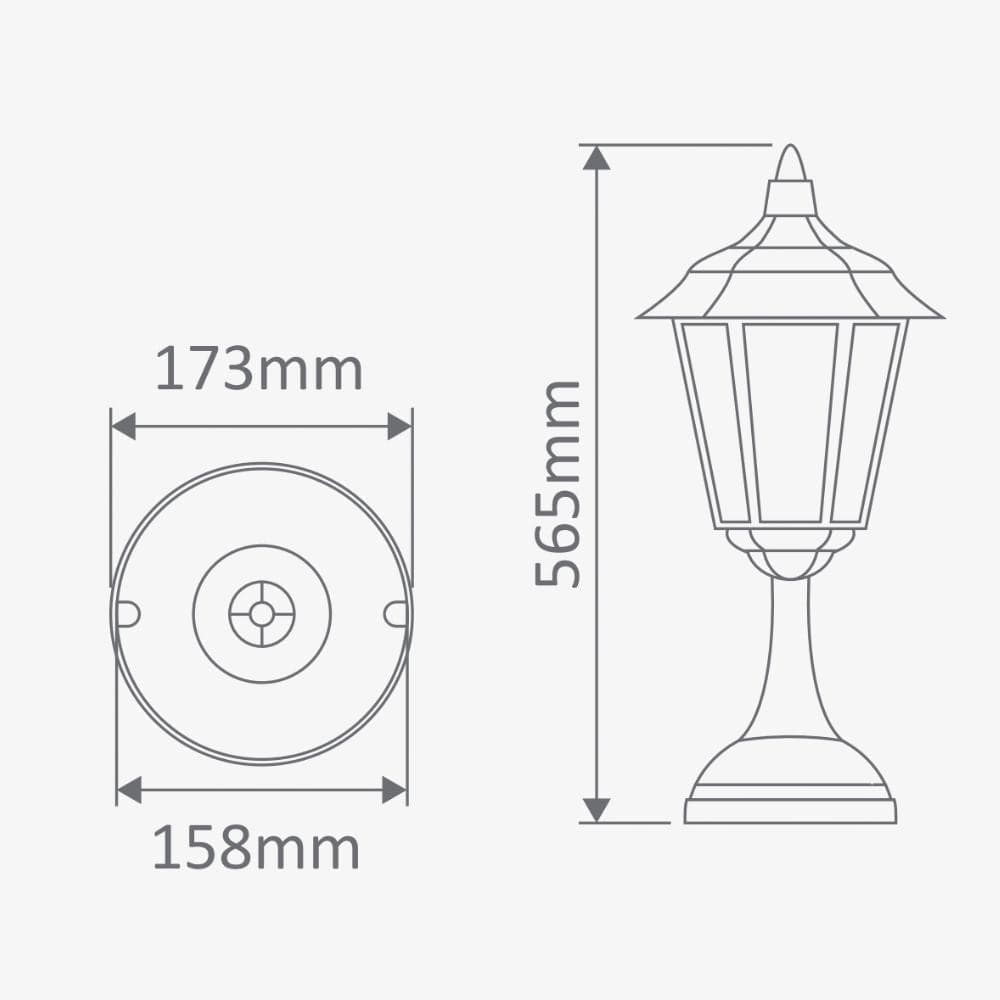 Pillar Mount Turin Pillar Mount