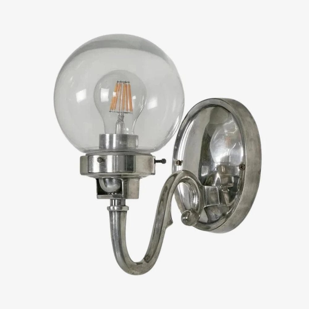 Interior Wall Light / Sconce Tuscany Wall Light Antique Silver