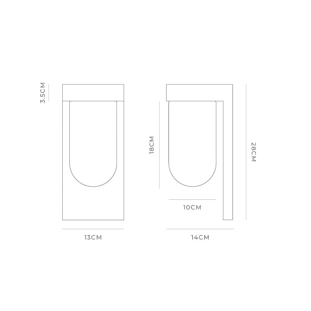 Exterior Wall Light Tuva Outdoor Wall Light