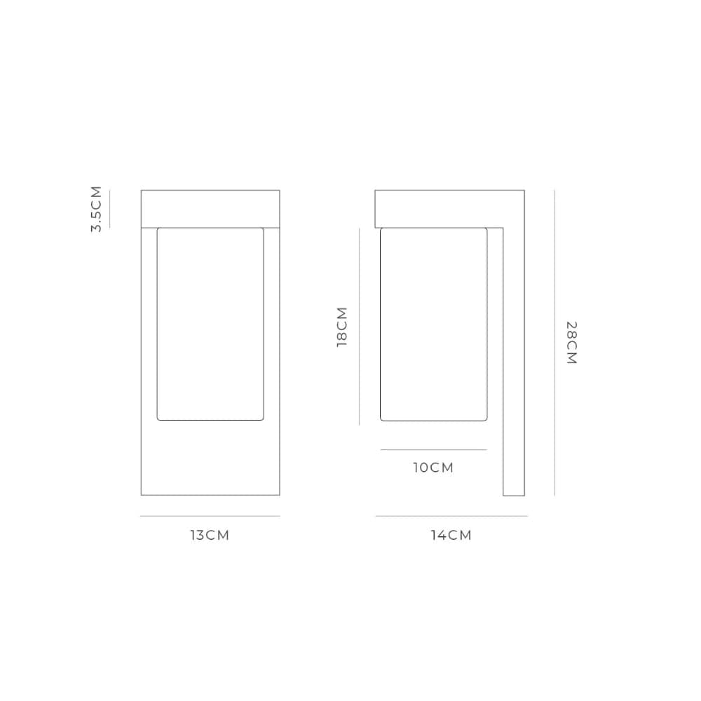 Exterior Wall Light Tuva Outdoor Wall Light