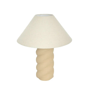 Table Lamps Twist Table Lamp & Shade Clay