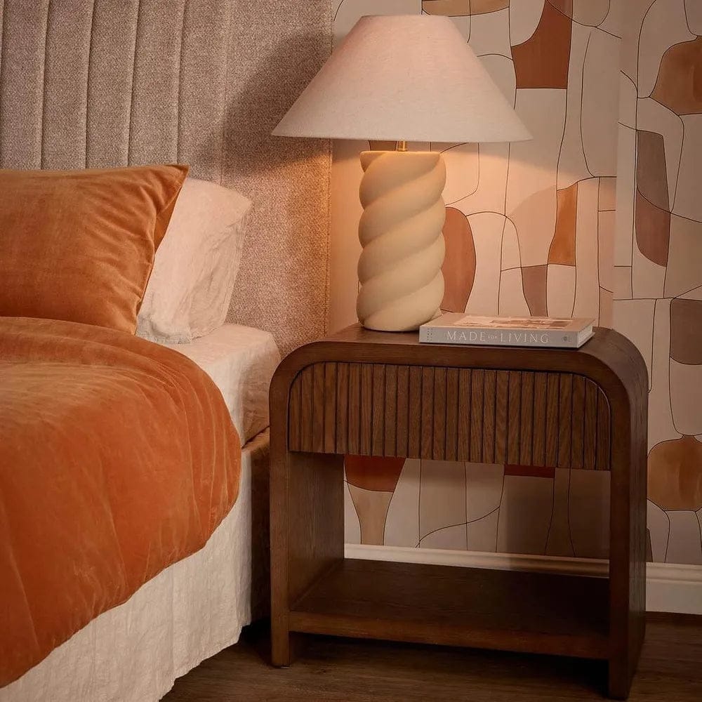Table Lamps Twist Table Lamp & Shade Clay