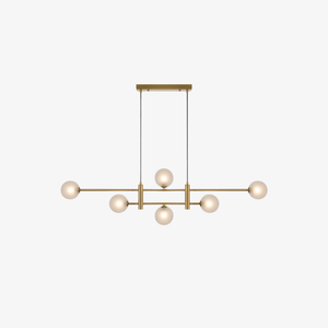 Interior Pendant Tyson 6-Light Pendant - Antique Gold