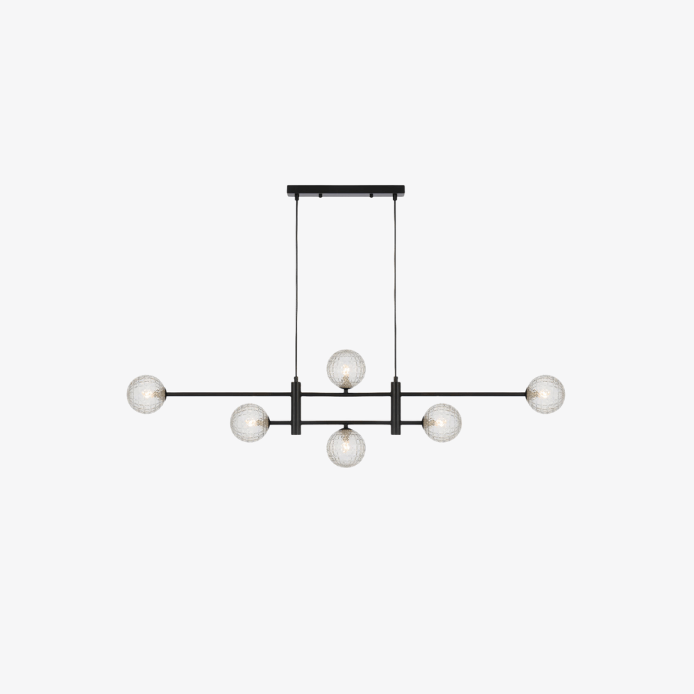 Interior Pendant Tyson 6-Light Pendant - Black