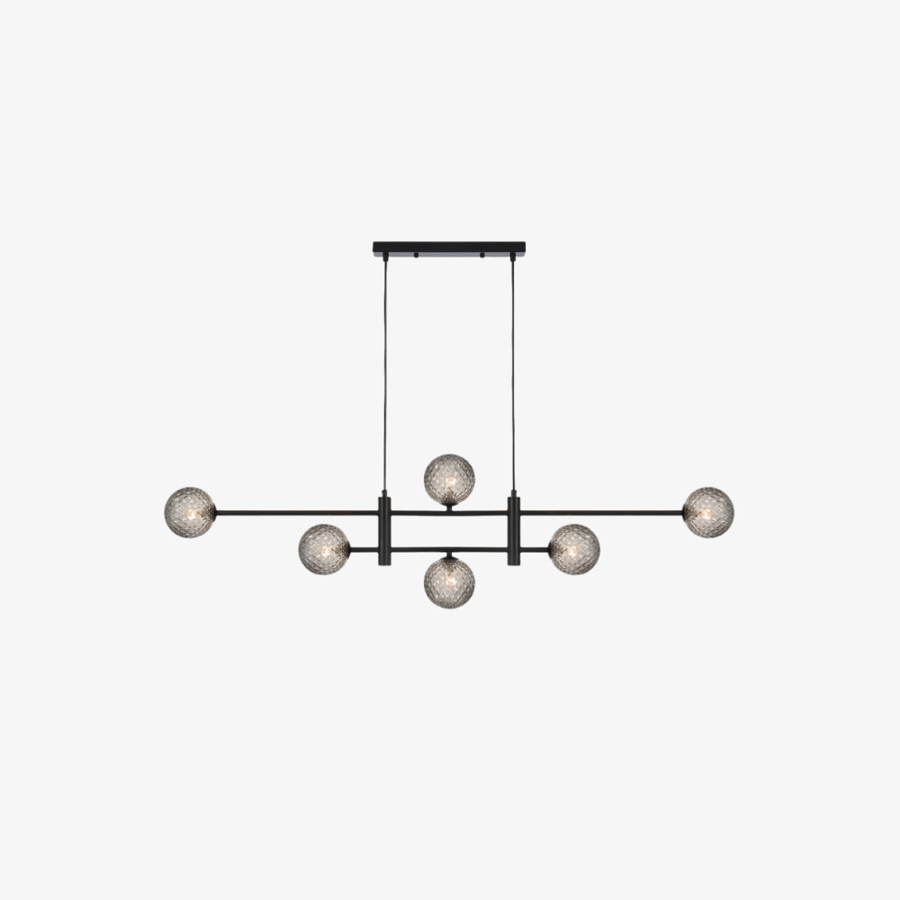 Interior Pendant Tyson 6-Light Pendant - Black