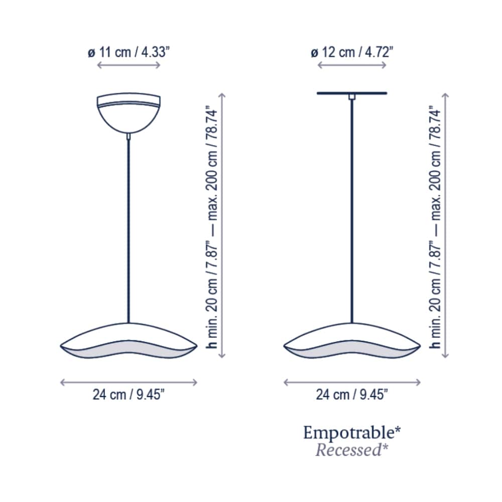 Interior Pendant Valentina S/24 Pendant