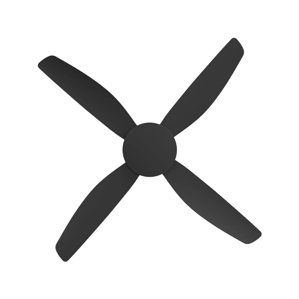 Without Light Vanga DC Ceiling Fan Black - No Light