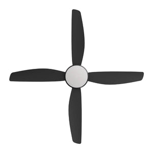 With Light Vanga DC Ceiling Fan Black - With Light