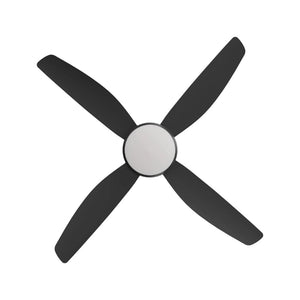 With Light Vanga DC Ceiling Fan Black - With Light