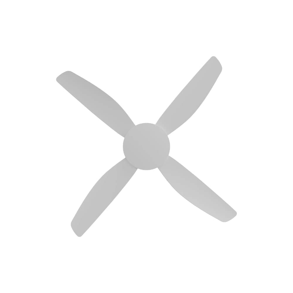 Without Light Vanga DC Ceiling Fan White - No Light