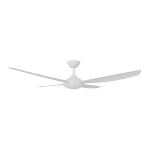 With Light Vanga DC Ceiling Fan White - With Light