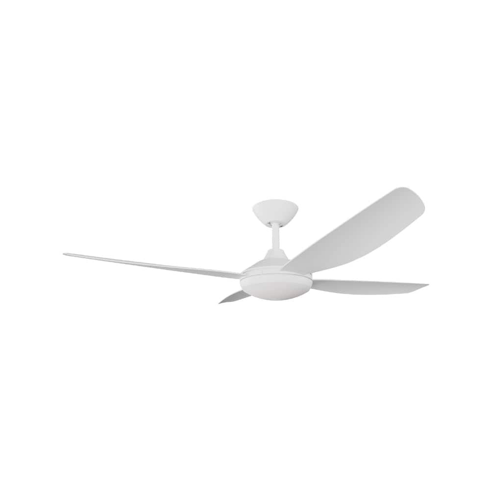 With Light Vanga DC Ceiling Fan White - With Light