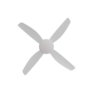With Light Vanga DC Ceiling Fan White - With Light