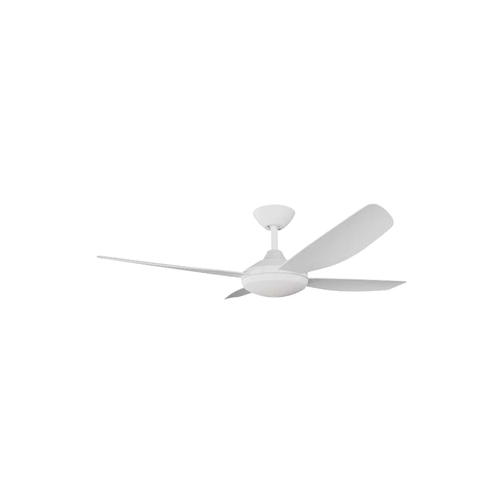 With Light Vanga DC Ceiling Fan White - With Light