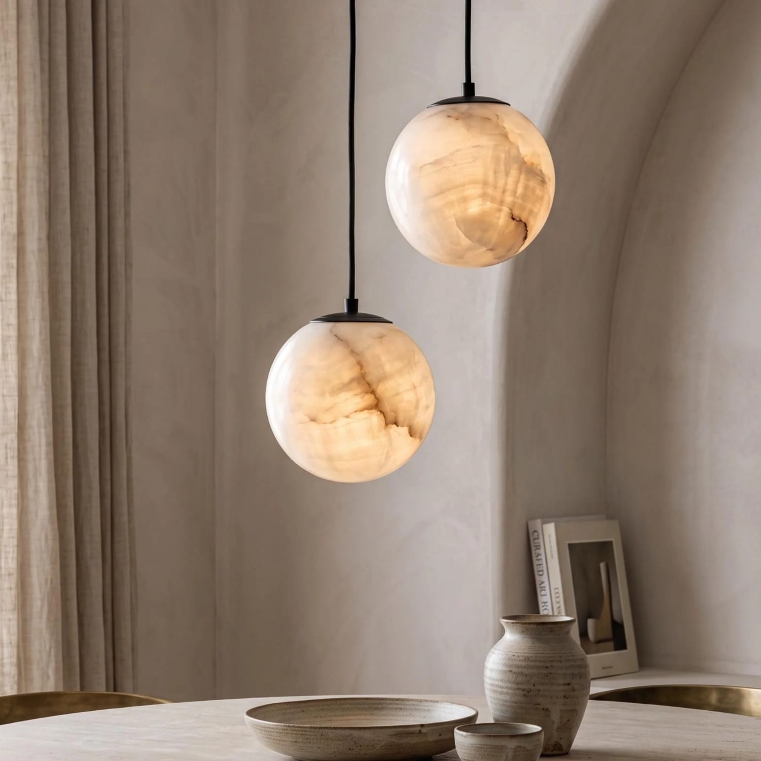 Interior Pendant Varenna Alabaster Pendant Light