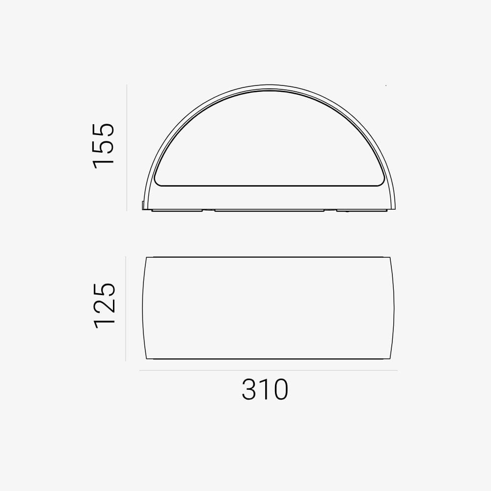 Exterior Wall Light Vasa Wall Light