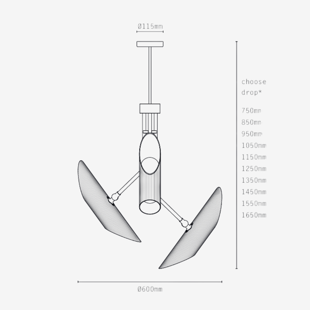 Exterior Pendant Vector Pendant