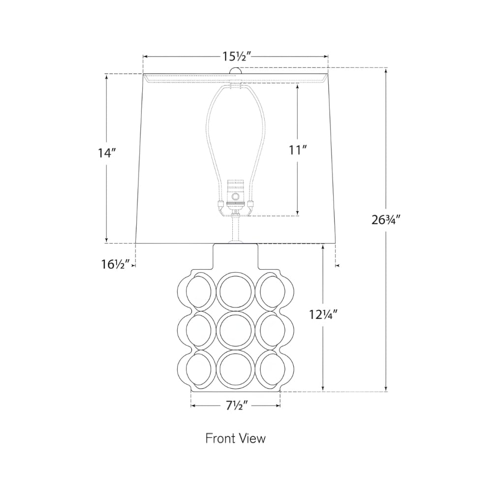 Table Lamps Vedra Medium Table Lamp