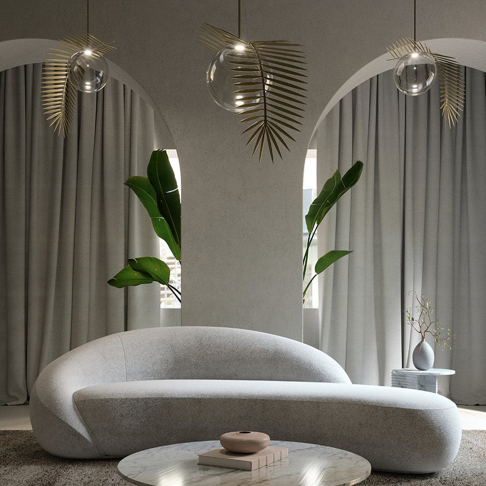 Interior Pendant Vegetal Palma Pendant