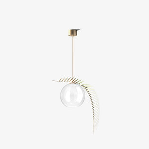 Interior Pendant Vegetal Palma Pendant - Transparent Glass - Clearance