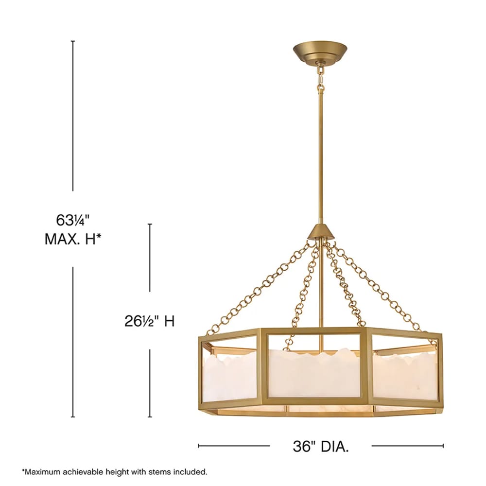 Chandelier Veleta Drum Chandelier