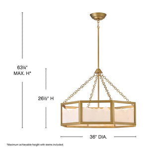 Chandelier Veleta Drum Chandelier