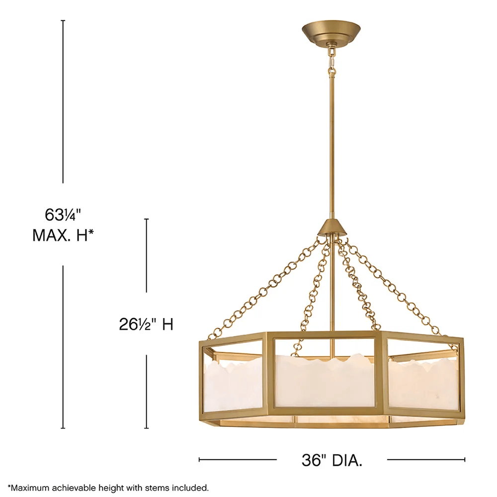 Chandelier Veleta Drum Chandelier