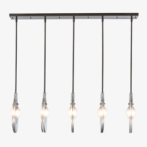 Linear Pendant Veneto 5 Light Linear Pendant